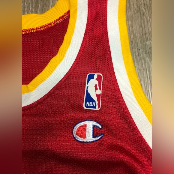Vintage Champion Houston Rockets Otis Thorpe Jersey #33 Mens size SMALL - Picture 4 of 7